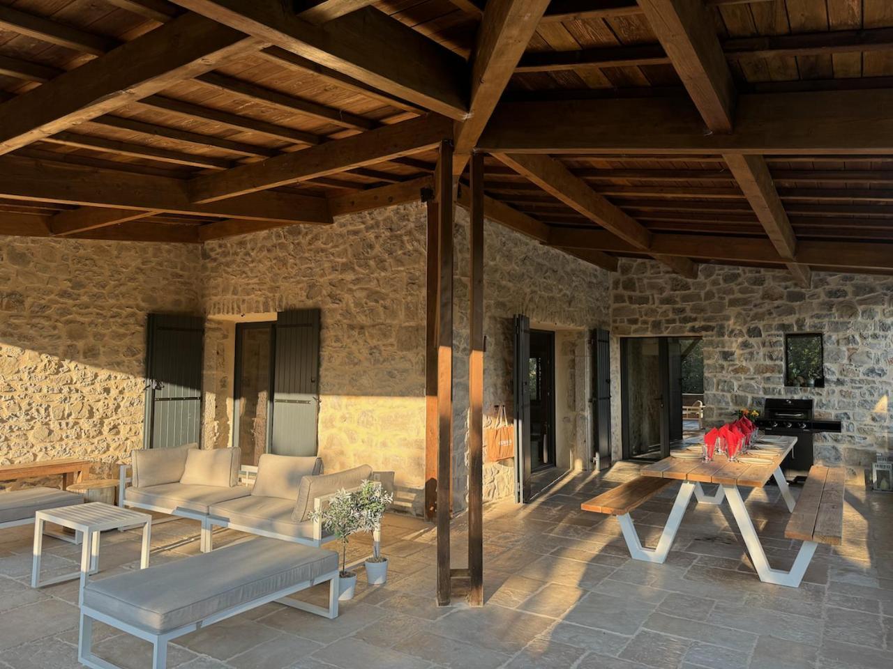 Luxurious Family House With Pool In Ardeche. Villa Les Vans Exterior photo