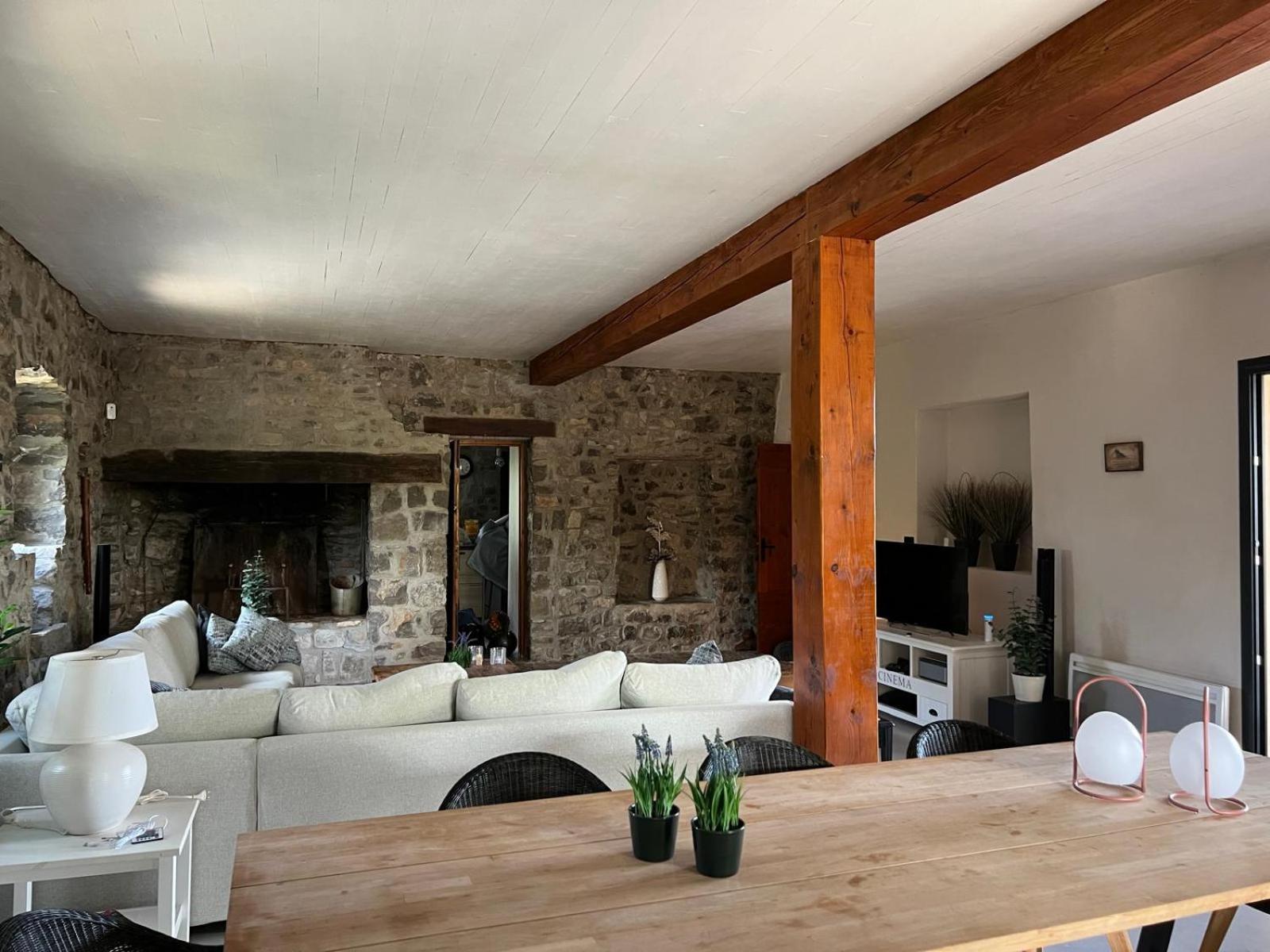 Luxurious Family House With Pool In Ardeche. Villa Les Vans Exterior photo